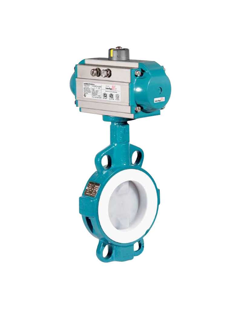 氣動襯氟蝶(dié)閥 WDLD971F46